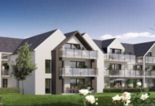 Vue de synthèse de la résidence Horizon Marine à Damgan par Immo Golfe Bretagne