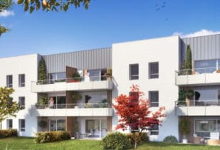 Vue de synthèse de la résidence Le Parc du Manoir 2 à Vannes par Immo Golfe Bretagne