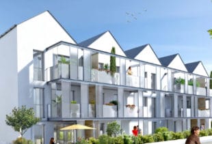 Vue de synthèse de la résidence Alréville à Auray par Immo Golfe Bretagne