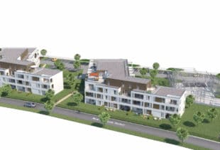 Vue en 3D de la résidence Symphonie à Auray par Immo Golfe Bretagne