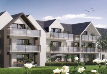 Vue de synthèse de la résidence Horizon Marine à Damgan par Immo Golfe Bretagne