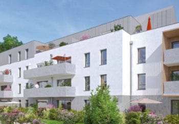 Vue de synthèse de la résidence L'Armoriale à Ploemeur par Immo Golfe Bretagne