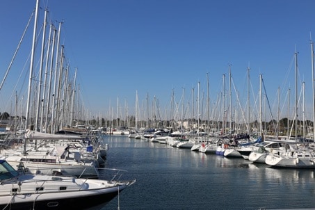Photographie du port de Damgan dans le Morbihan