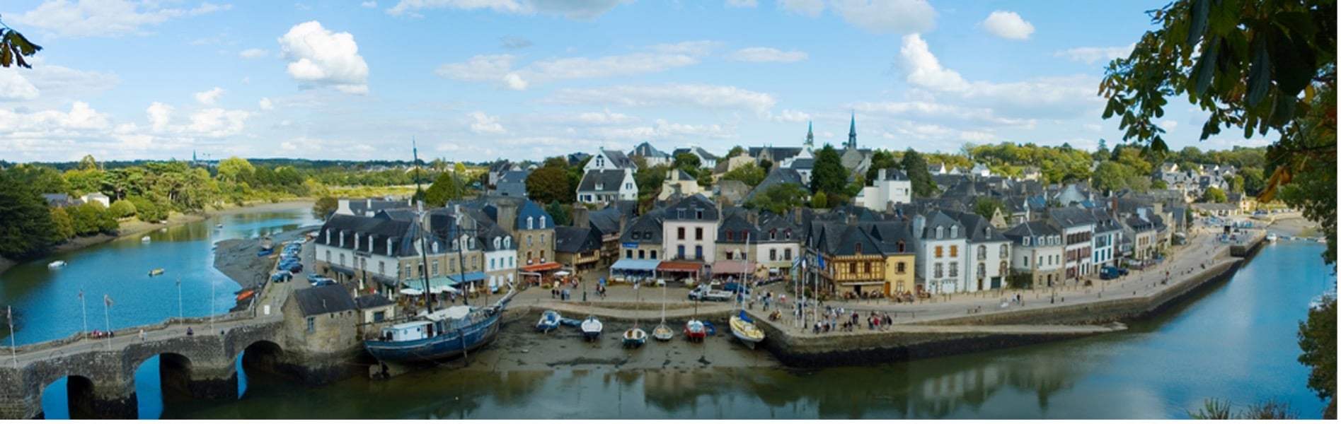 Photographie du port de Saint Goustan à Auray